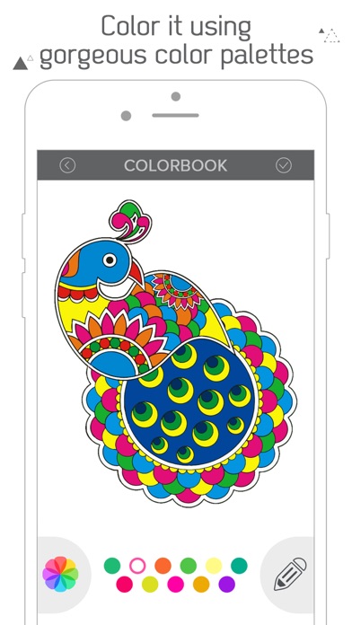 Coloring Book, Recolor Mandala screenshot 2