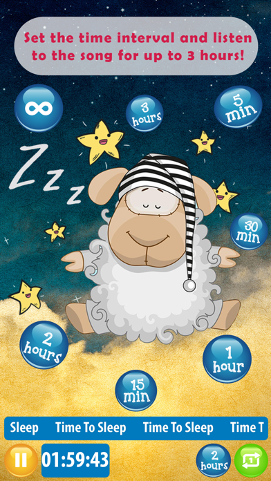 Baby Sleep - Lullaby Music App screenshot 2