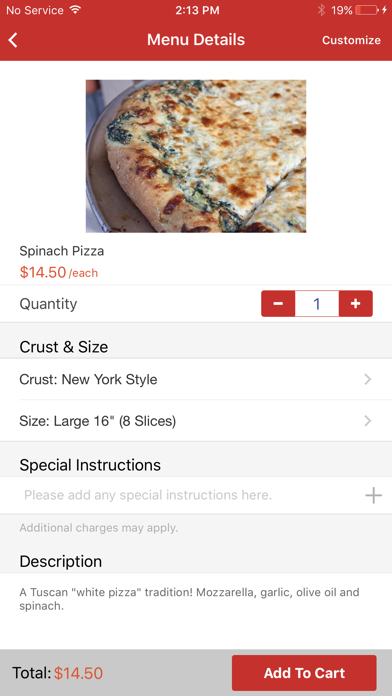 How to cancel & delete Vinny's Italian Pizzeria from iphone & ipad 3