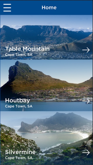 Table Mountain Map screenshot 2
