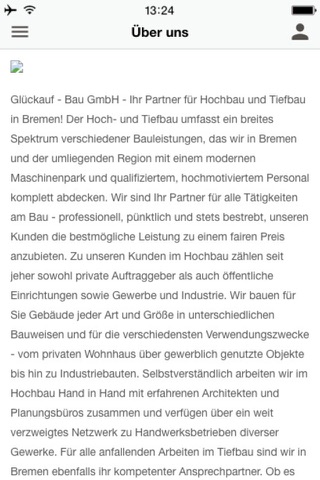 Glückauf - Bau GmbH screenshot 2