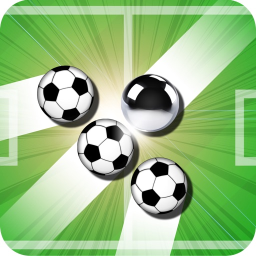 WRONG WAY DODGE : 100 Soccer Balls (a 2 player ball dodge game) iOS App