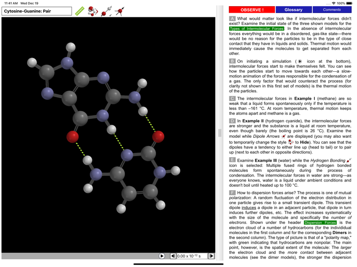 ODYSSEY Intermolecular Forces