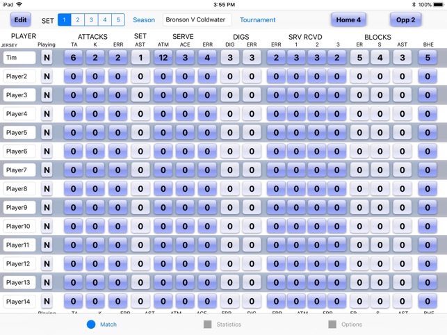 Tap VolleyBall - Stat tracker(圖1)-速報App