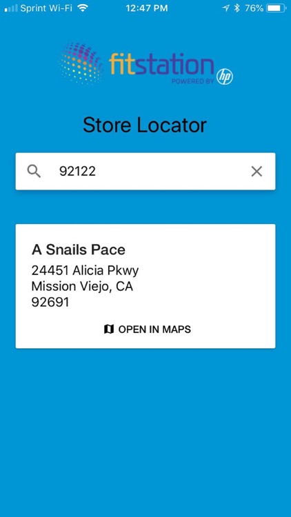 FitStation Store Locator