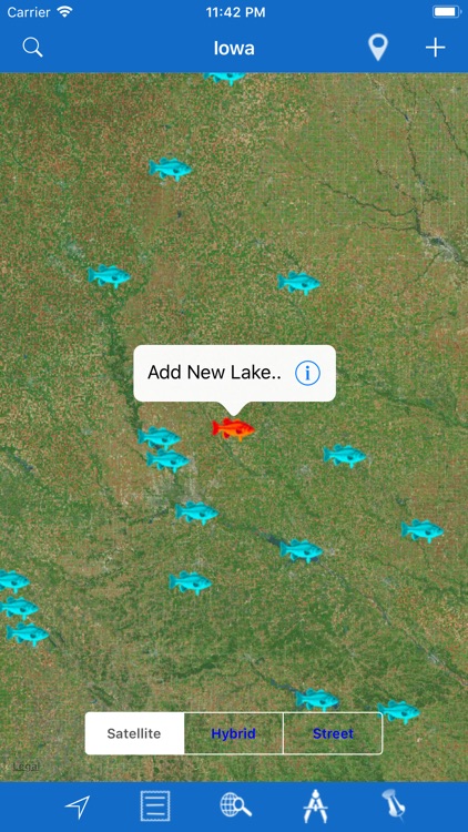 Iowa: Lakes and Fishes