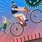 Scary Racing Wheels is a game where you are challenged to bicycle without touching any obstacles