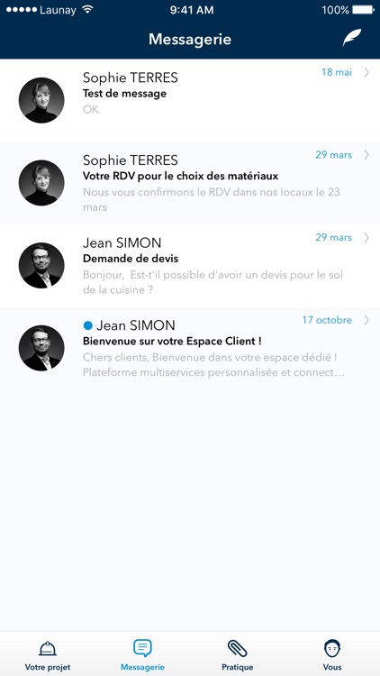 Espace client Groupe Launay screenshot-3