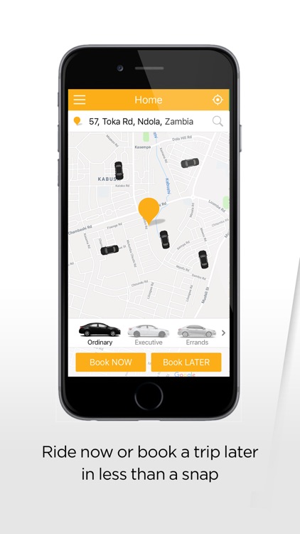 Muji Taxis app for passengers