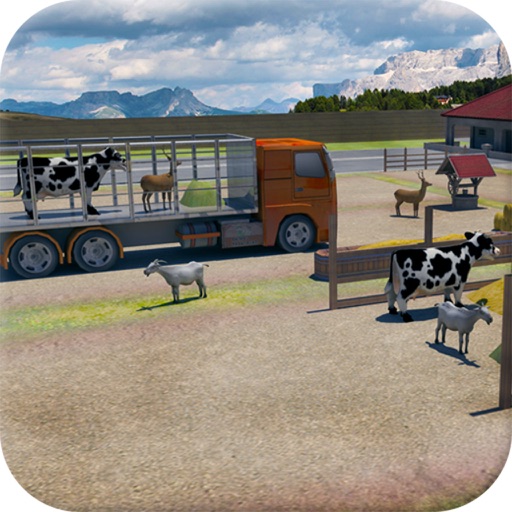 Farm Animal Truck Transport icon