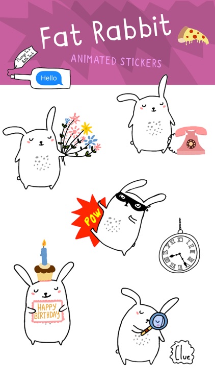 Fat Rabbit Animated