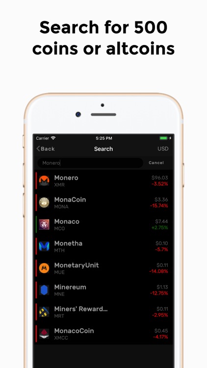 CryptoMarket: Bitcoin Ticker screenshot-3