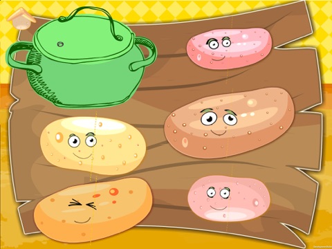 Смешные овощи! Игры для детей для iPad