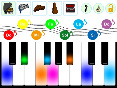 Touch Piano 5 for iPad screenshot 2