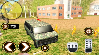 Army Criminal Transport Van 3D screenshot 4