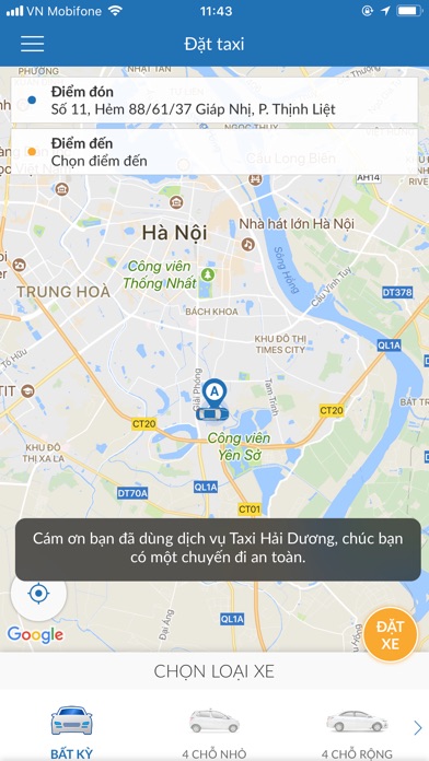 Hải Dương Taxi screenshot 4