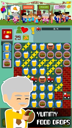 FoodyVille: Food Puzzle Mania