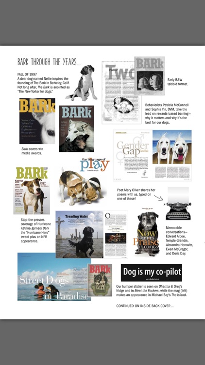 The Bark: dog culture magazine