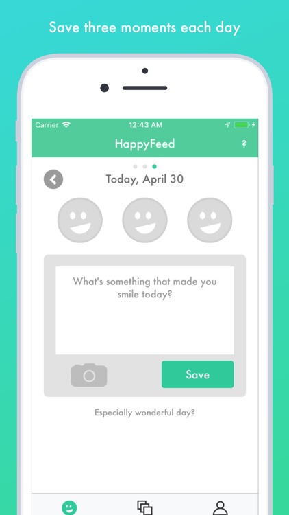 HappyFeed - Gratitude journal