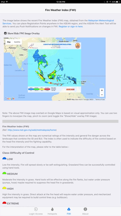 ASEAN Fire Alert Tool