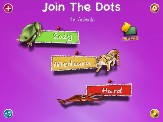 Connect the dots • The Animals на iPad