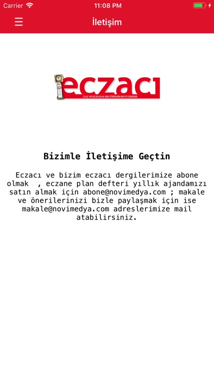 Eczacı Dergisi Haber screenshot-3