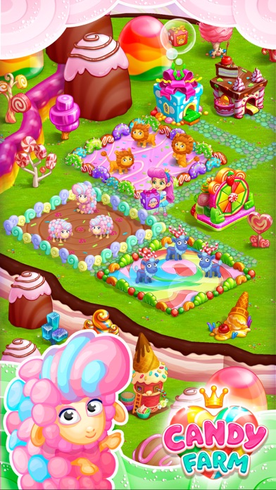Candy Farm and Magic cake town screenshot 4