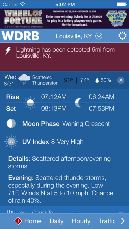 WDRB Weather & Traffic screenshot-3