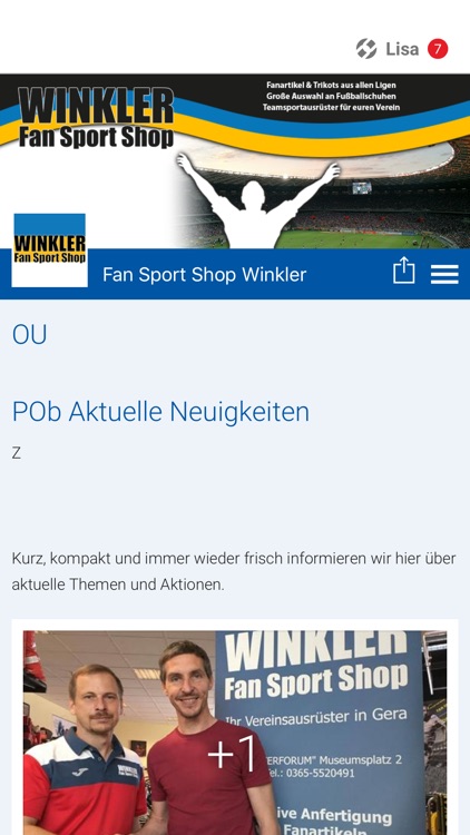 Fan Sport Shop Winkler