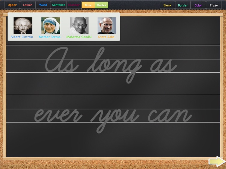 Cursive Practice FullScreen screenshot-3