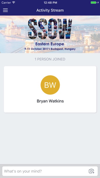 Eastern Europe SSOW event app. screenshot 2