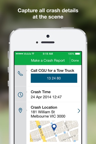 CGU Claim Support screenshot 2