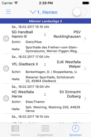 TV Brechten Handball screenshot 2