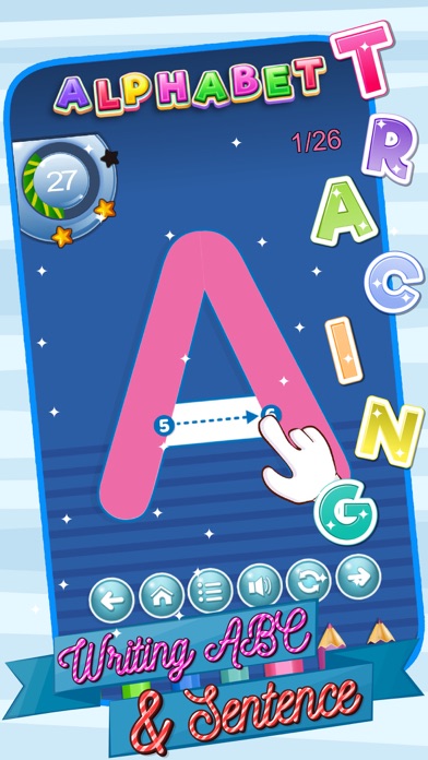 Writing ABC & Sentence Words screenshot 2