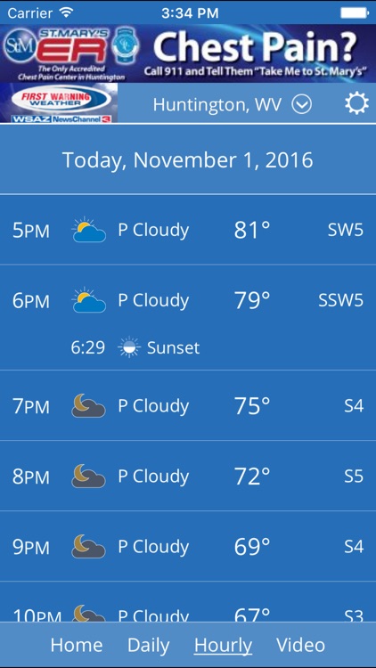 WSAZ Weather
