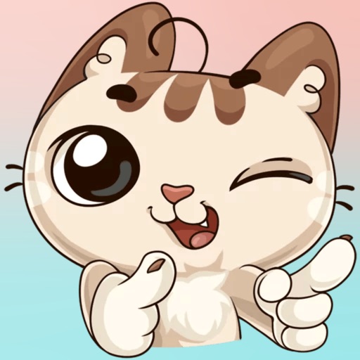 Kitty Cat! Stickers iOS App