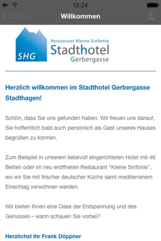 Stadthotel Gerbergasse screenshot 2