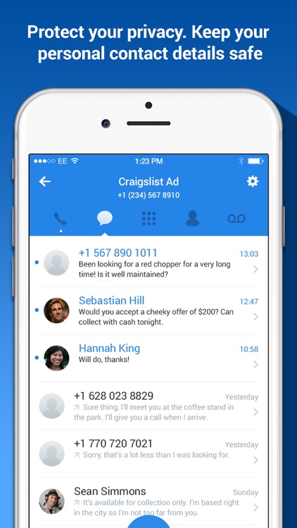 Shuffle — 2nd Phone Number screenshot-3