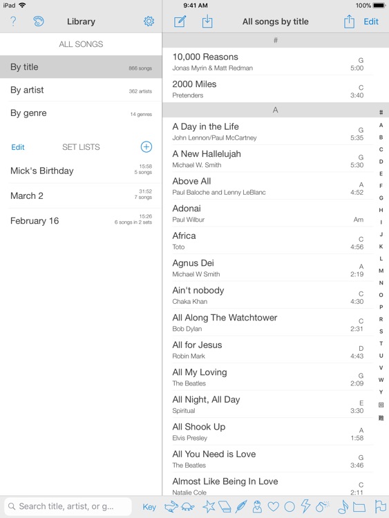 SongSheet Pro - Chord Charts