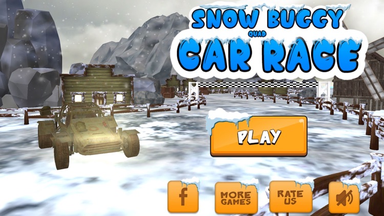 Snow Buggy Car Quad Race Pro