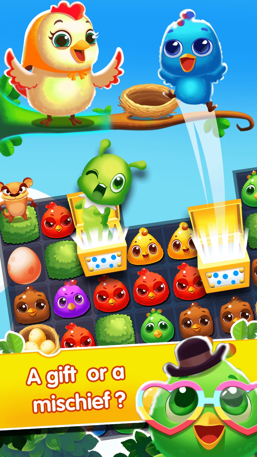 Chicke Splash 2-Match,Collect and Crush! hack tool