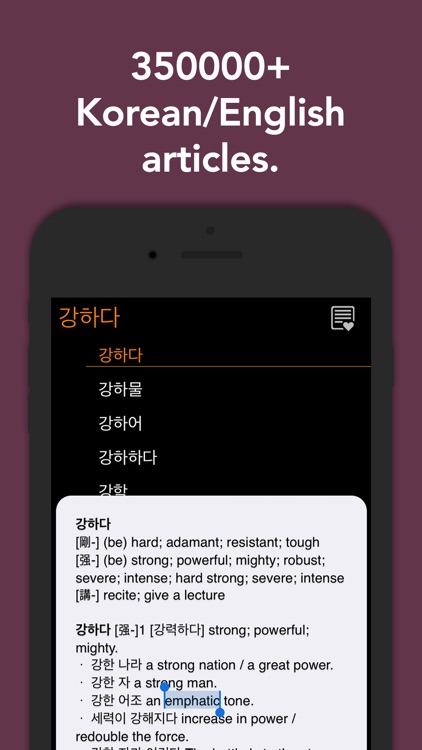 KoEnDic 한영/영한 사전 8 in 1