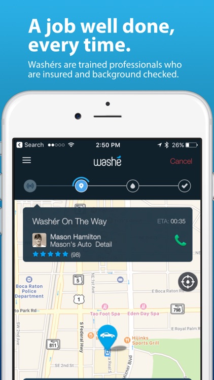 Washe - Car Washes Delivered