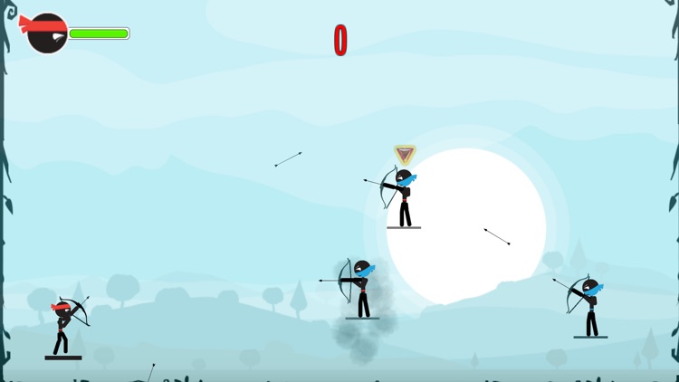 The Stickman Archers - shooting games screenshot-3