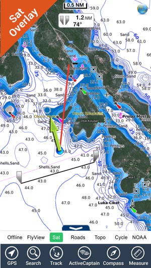 Boating Croatia Nautical Chart(圖2)-速報App