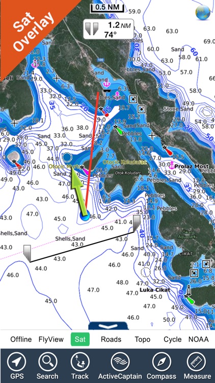 Boating Croatia Nautical Chart
