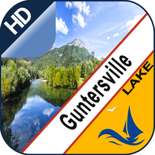 Guntersville  Lake gps offline chart for boaters