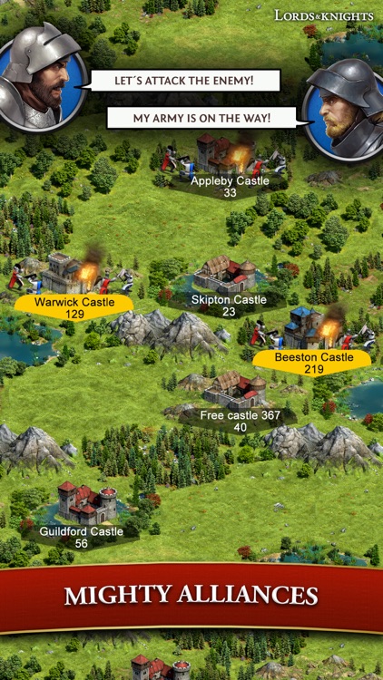 Lords & Knights - Medieval Strategy MMO