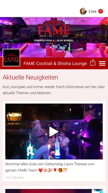 FAME Cocktail & Shisha Lounge