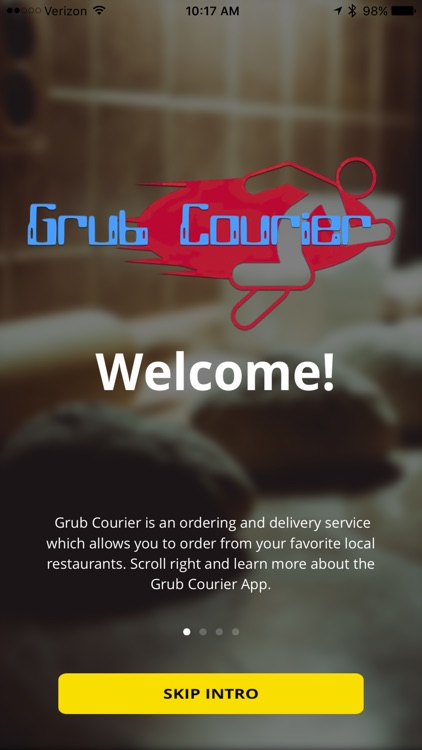 GrubCourier Food Delivery